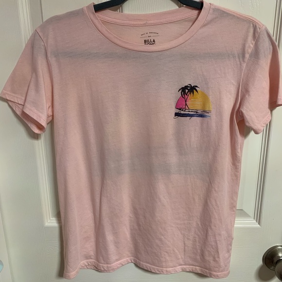 billabong pink graphic tee - Picture 2 of 3